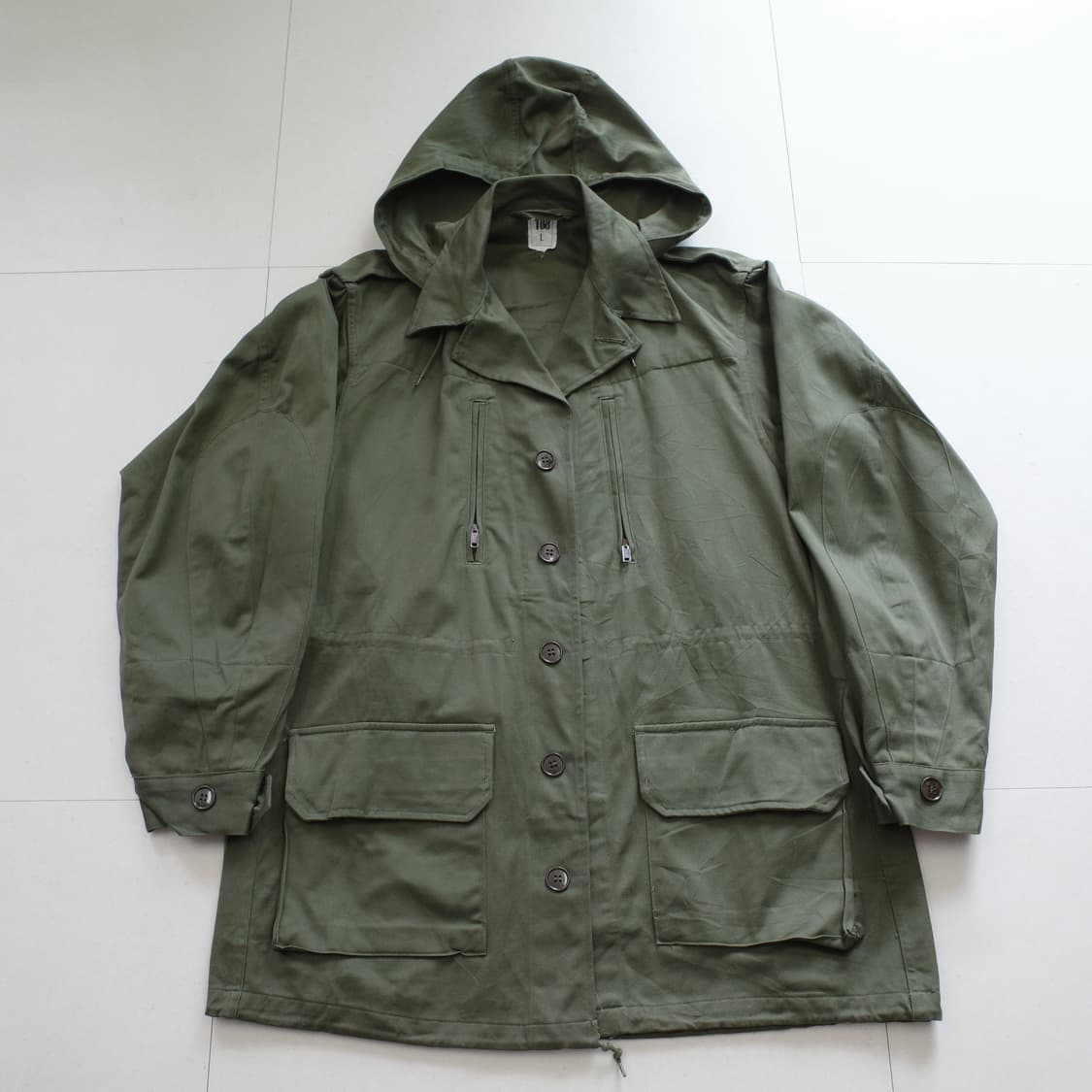 60s 프랑스군 M64 사틴 300 필드 파카 108L 상품이미지1
