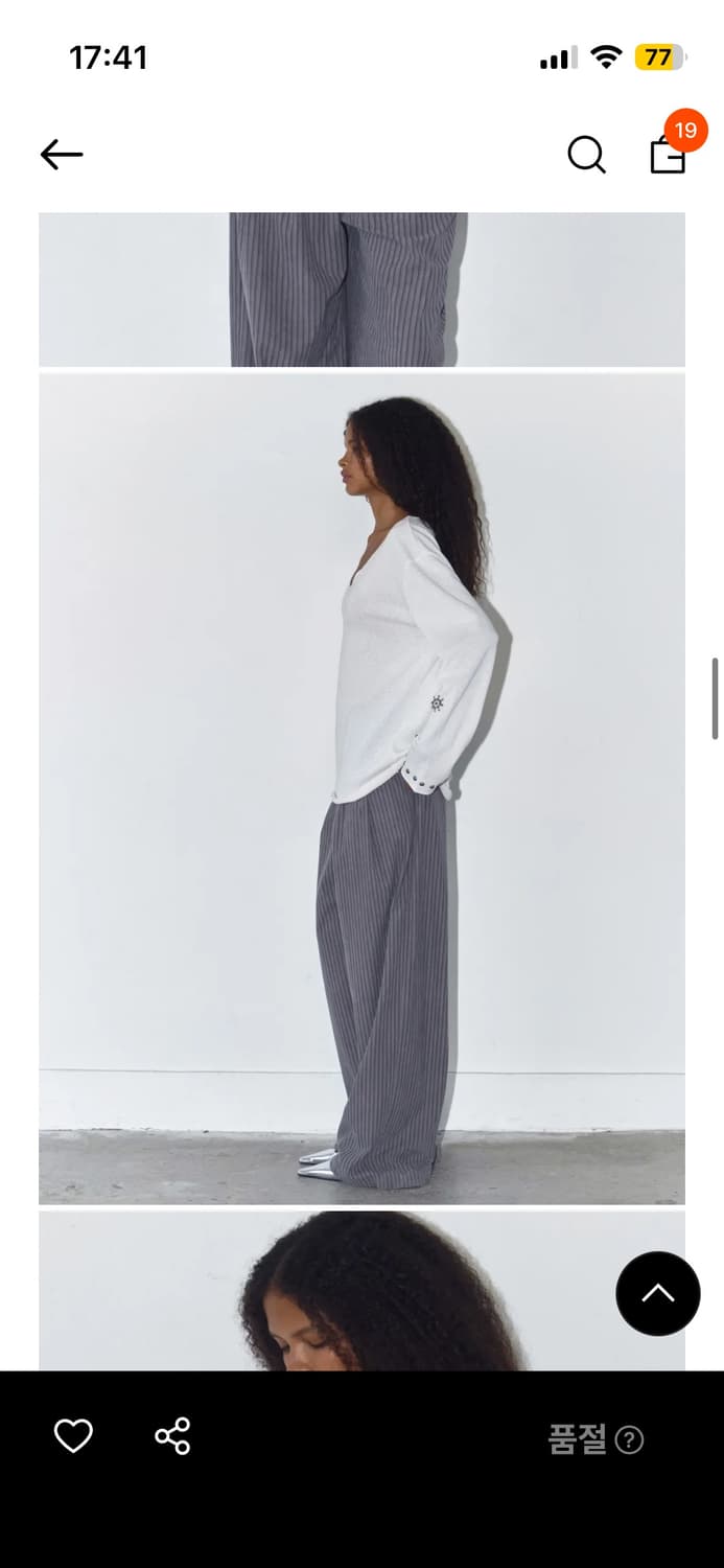 폴리수엠 STUDDED FLOWER TOP WITH THE SCARF 상품이미지2