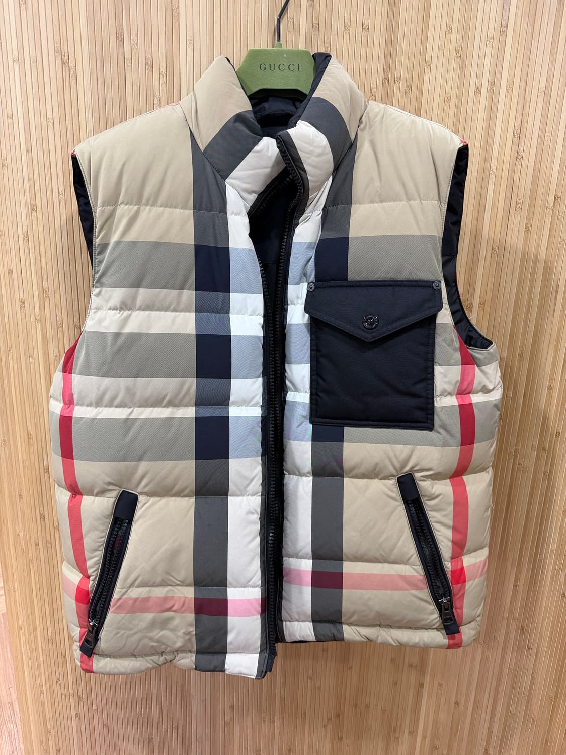 버버리 리버시블 패딩 베스트 m 상품이미지1