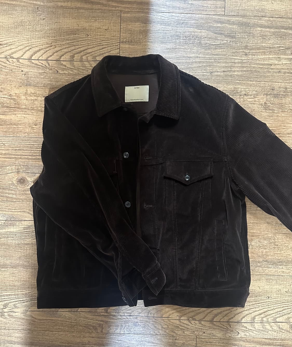 포터리 코듀로이 트러커 3사이즈 상품이미지1