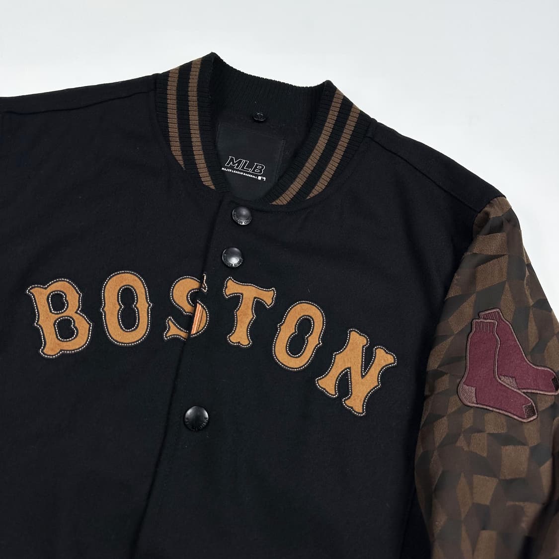 MLB 엠엘비 보스턴 레드삭스 바시티자켓 M 상품이미지3