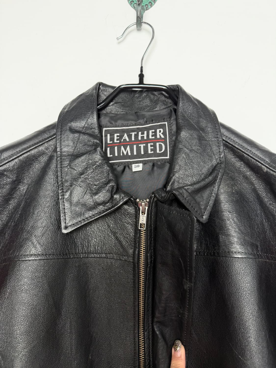 레더 리미티드 아메리칸 플래그 레더 봄버 상품이미지5