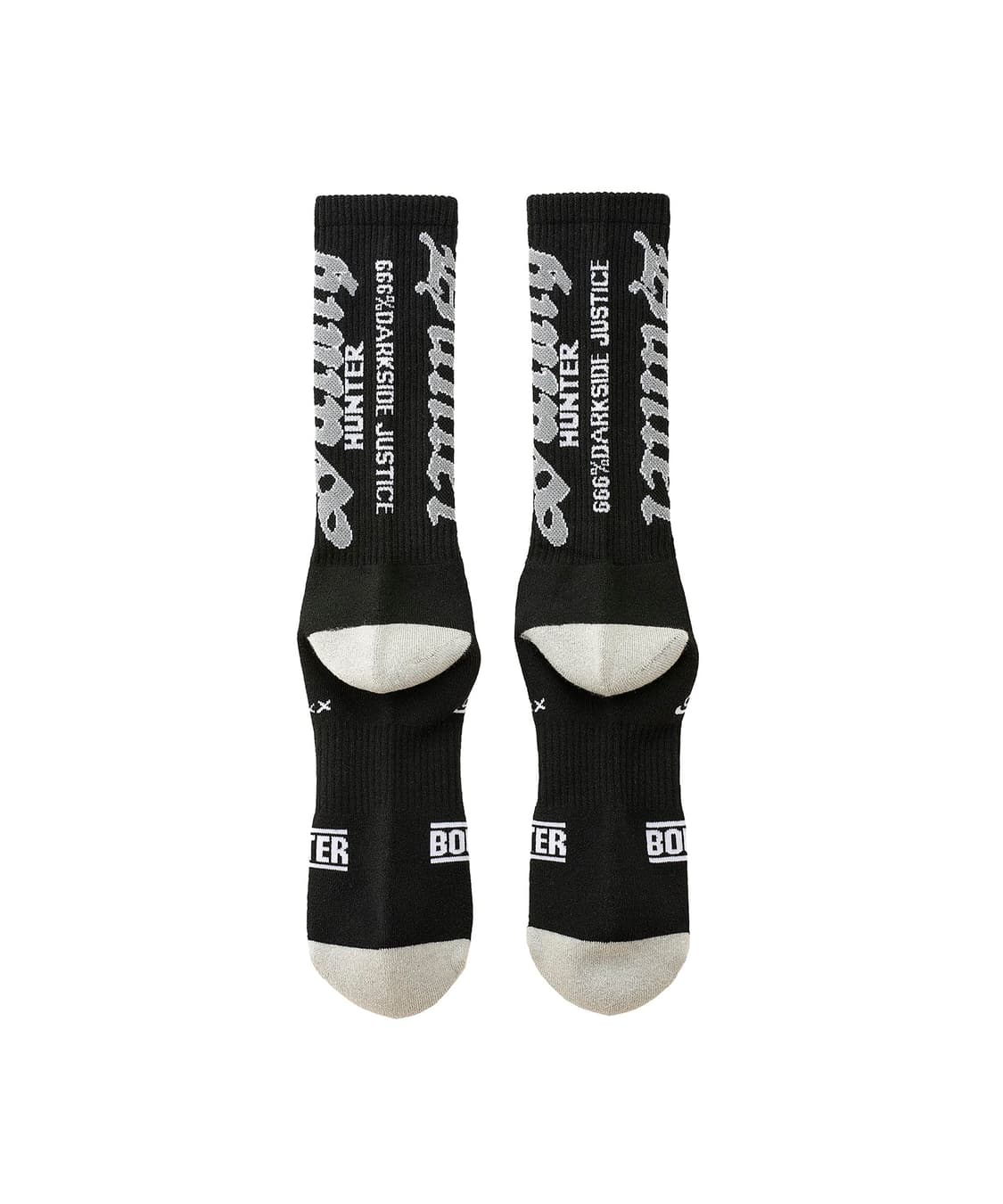 [새상품/F] 세인트미카엘 x 바운티헌터 삭스 양말 블랙 상품이미지3