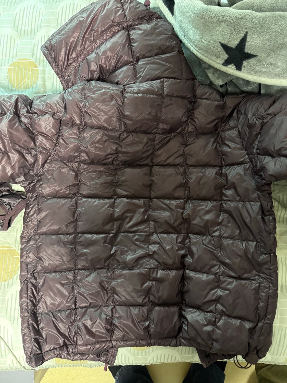 인템포무드 아크틱 라이트다운 경량패딩 퍼플 XL 상품이미지5