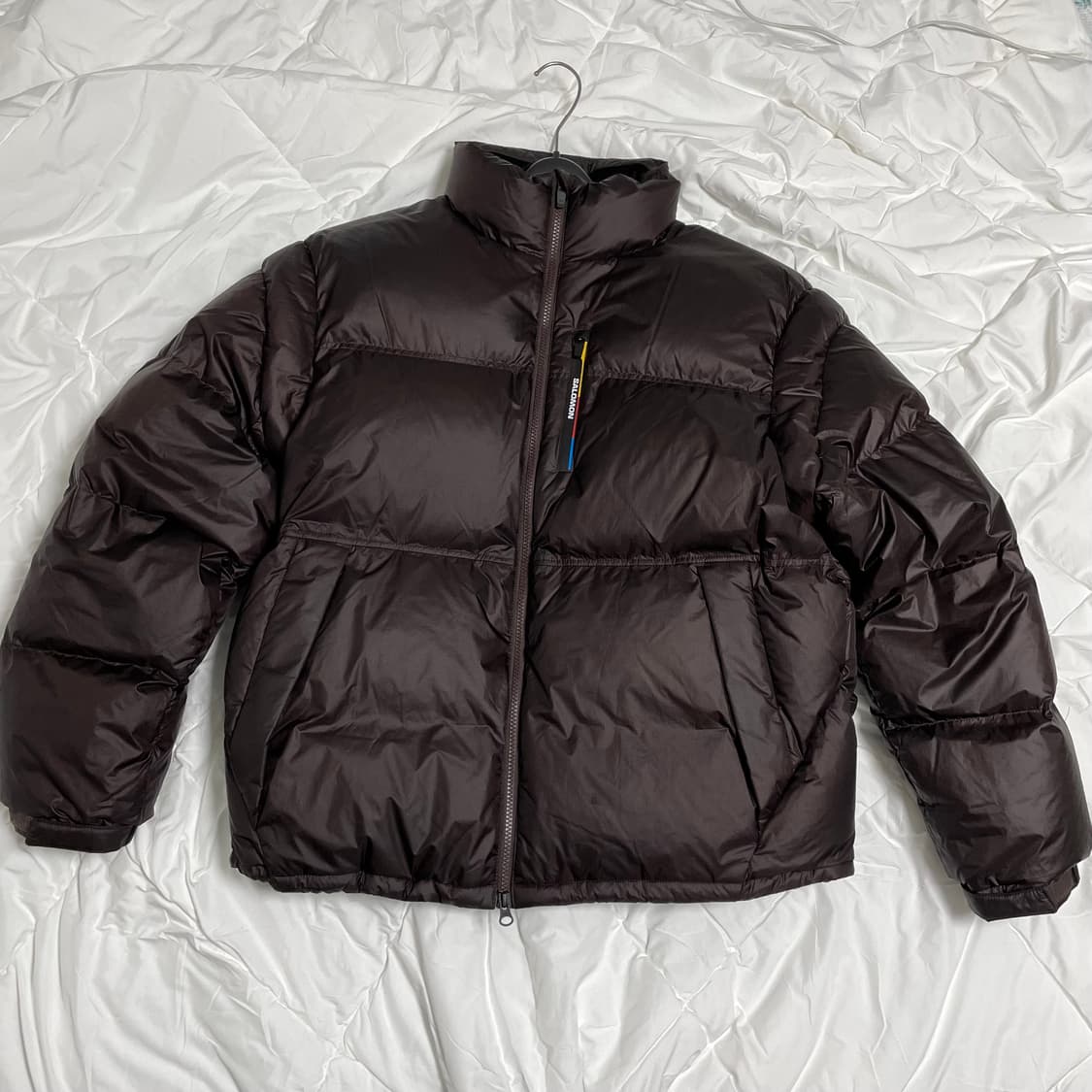 살로몬 컨투어 다운 패딩 XL 초콜릿 상품이미지1