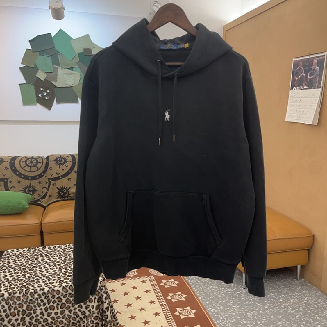 폴로 랄프로렌 빈티지 캐주얼 더블 후드티 L C08926 상품이미지3