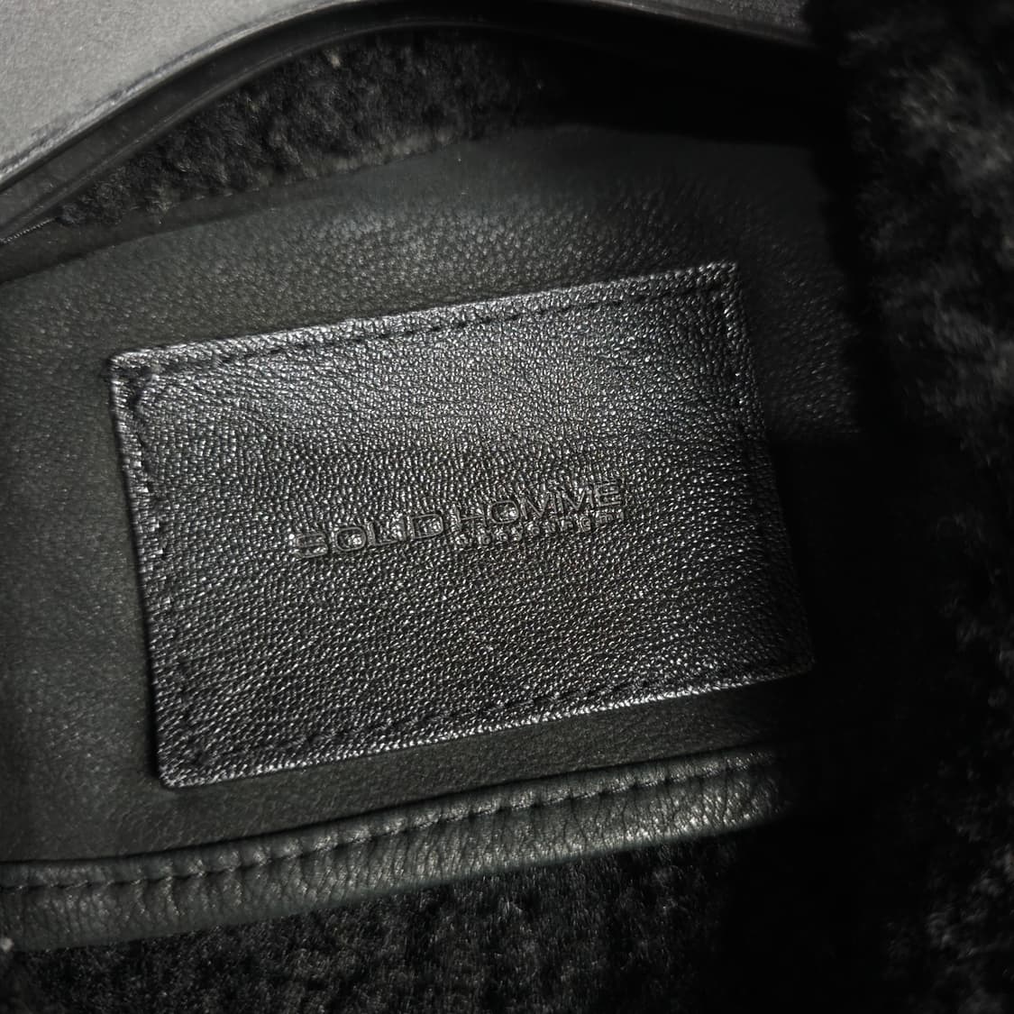 솔리드옴므 양가죽 무스탕 더블자켓 슬림100 상품이미지6