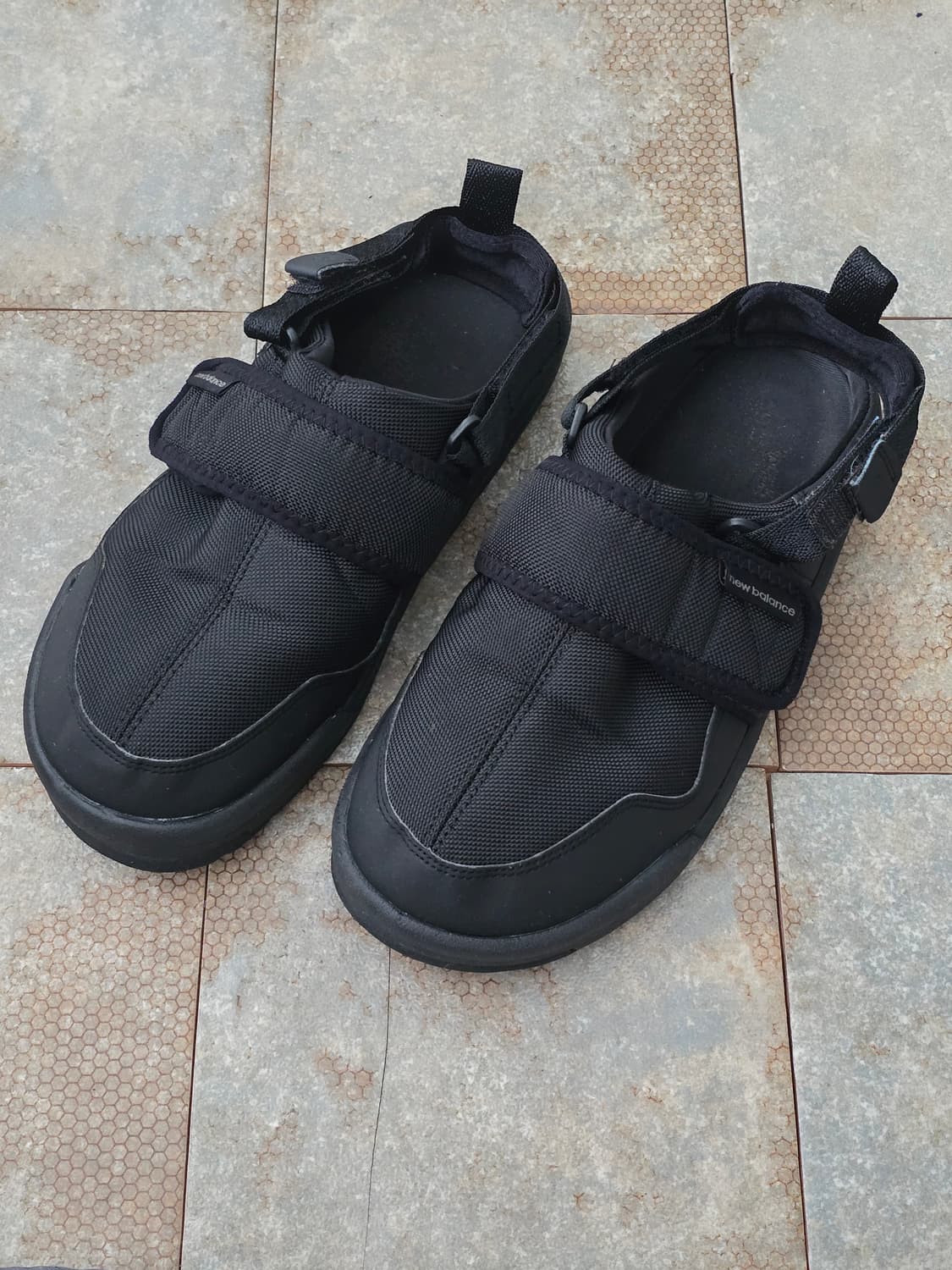 (270)뉴발란스 crv 뮬 블랙 샌들 상품이미지1