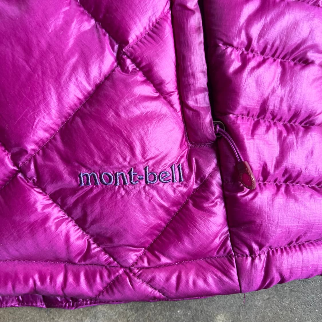 몽벨 퀼팅 경량 패딩 상품이미지2