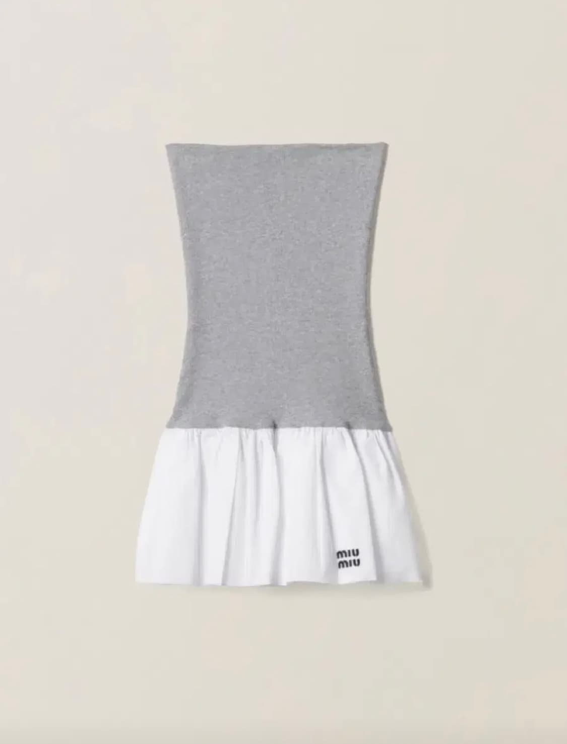 miumiu 니트, 팝린도킹스커트 새상품 상품이미지1