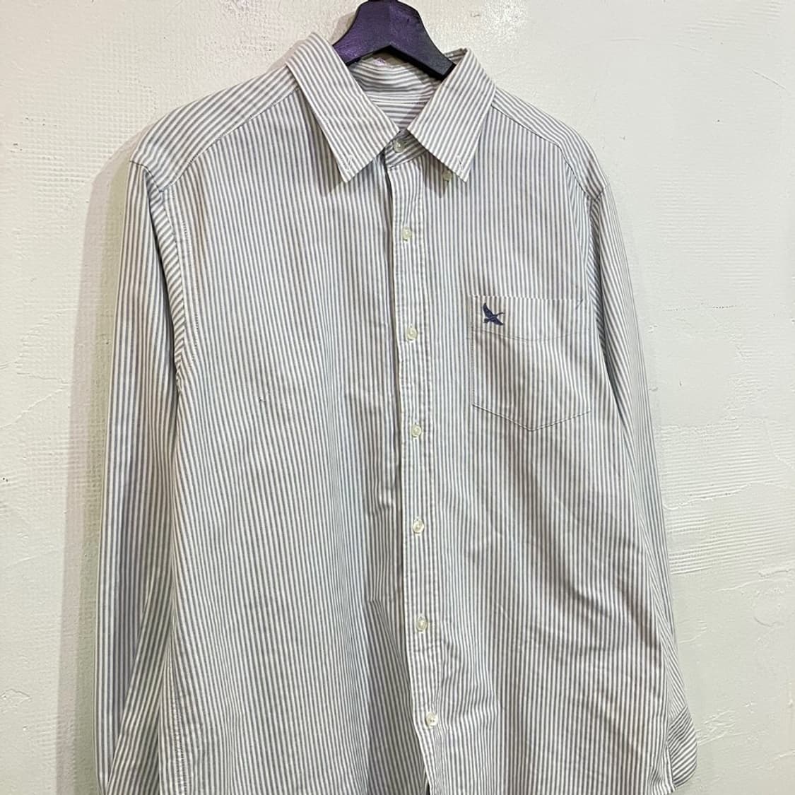 에디바우어 스트라이프 포켓 셔츠 상품이미지4