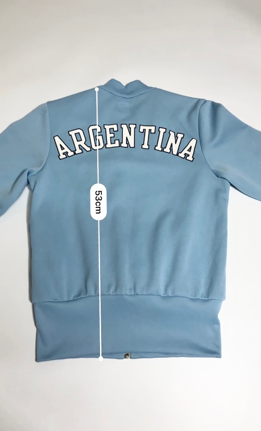 아디다스 아르헨티나 스카이블루 져지 xs 상품이미지9