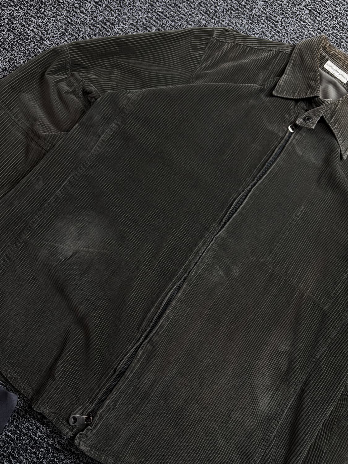 90s 엠포리오 아르마니 아카이브 코듀로이 투웨이 자켓 1910 상품이미지3