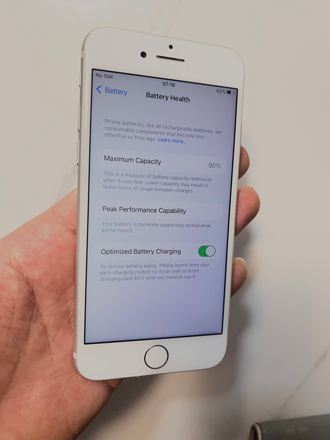 아이폰7실버 128GB A급 상품이미지5
