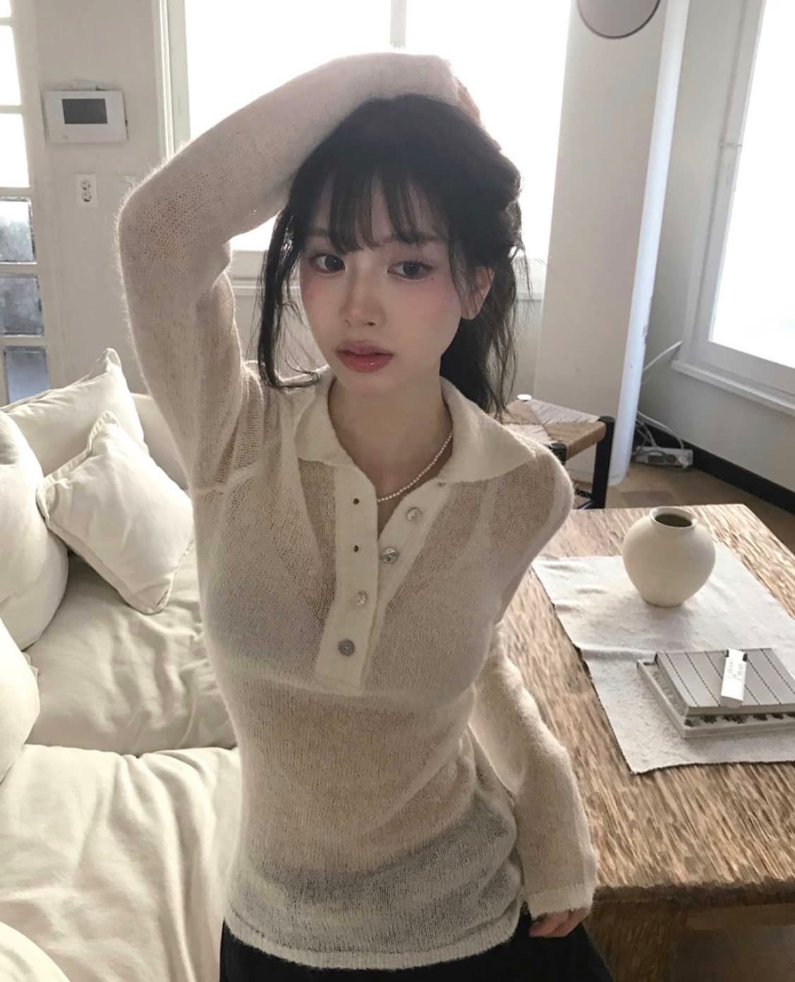 클라우드이모션 니트 상품이미지1