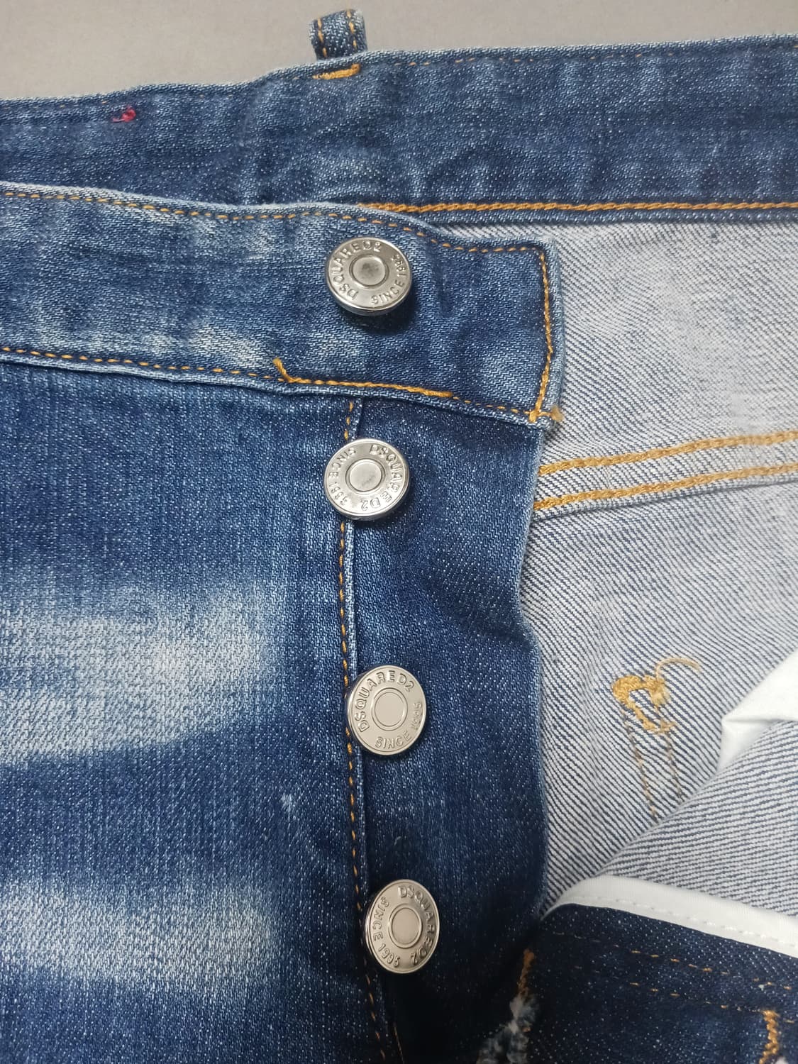 [50] 디스퀘어드2 아이콘패치 타이디바이커진 청바지 34 35 상품이미지6