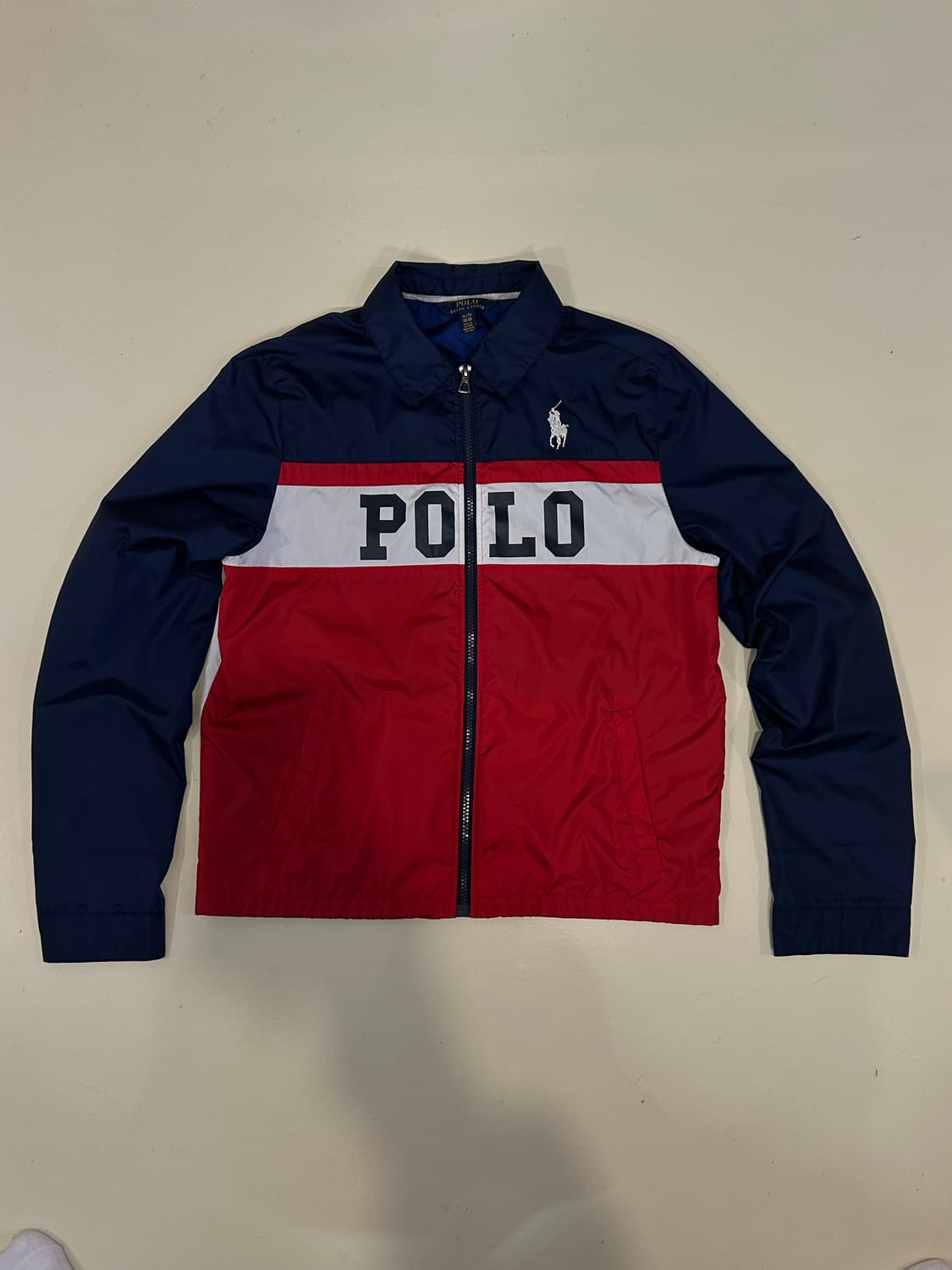 폴로 랄프로렌 멀티컬러 바람막이 쟈켓 상품이미지1