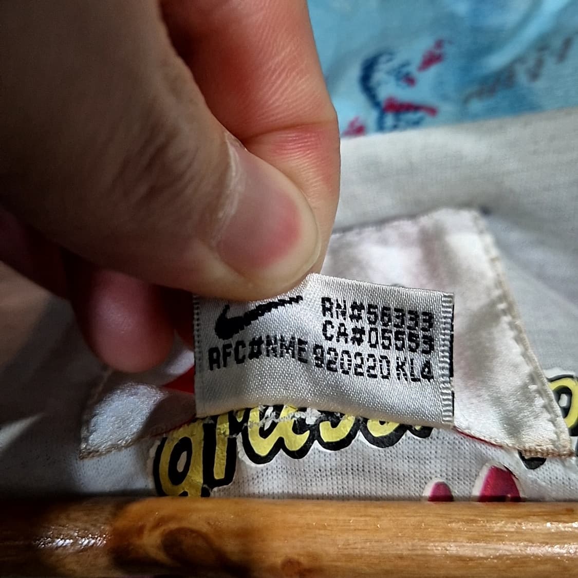 나이키 패턴 블루종 자켓 상품이미지6