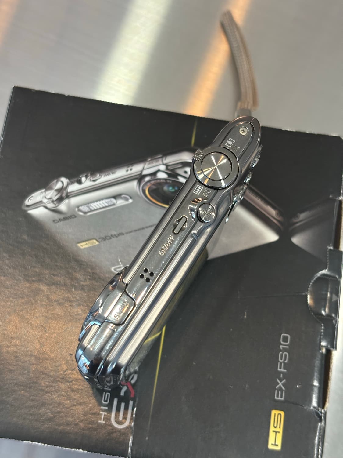 풀박/날짜표시)카시오 엑슬림 ex-fs10 빈티지디카 상품이미지5