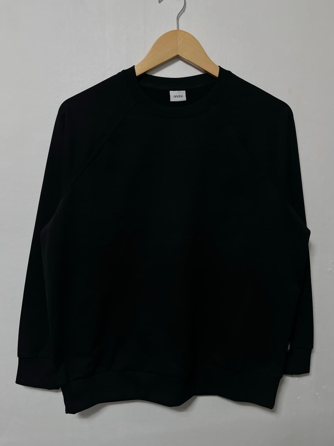 55-66 andar 안다르 기능성 스판 긴팔티 정품  상품이미지1