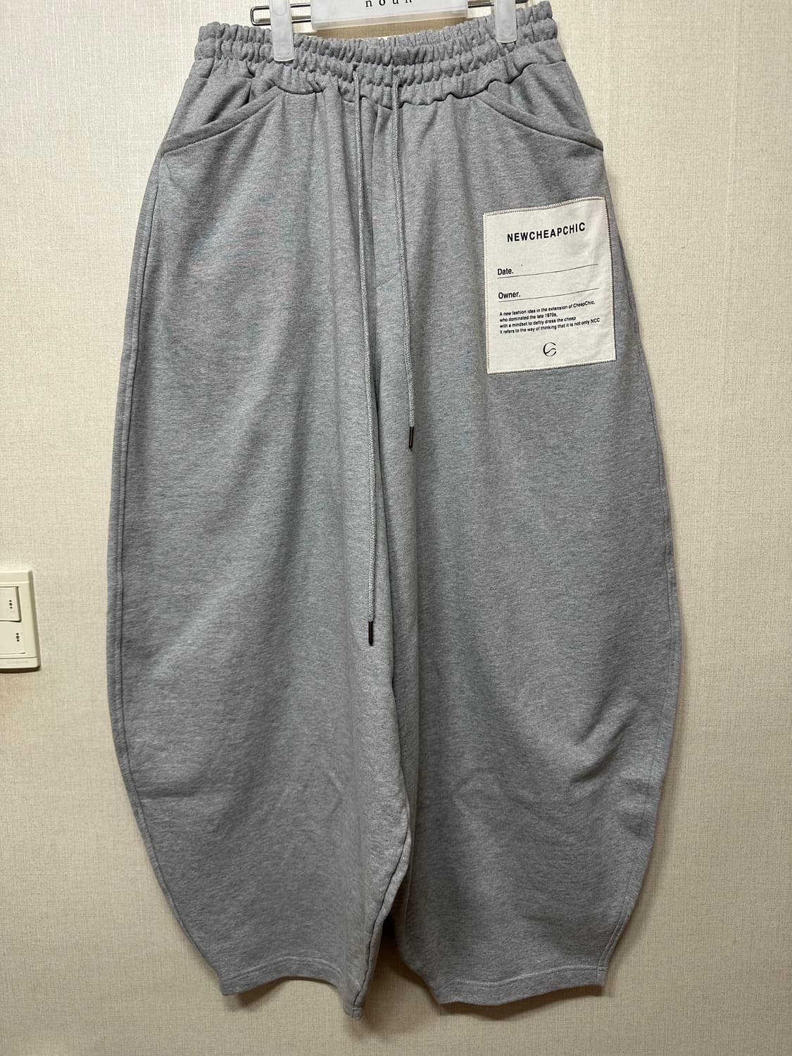 뉴치프시크dp 스웻 그레이 상품이미지2