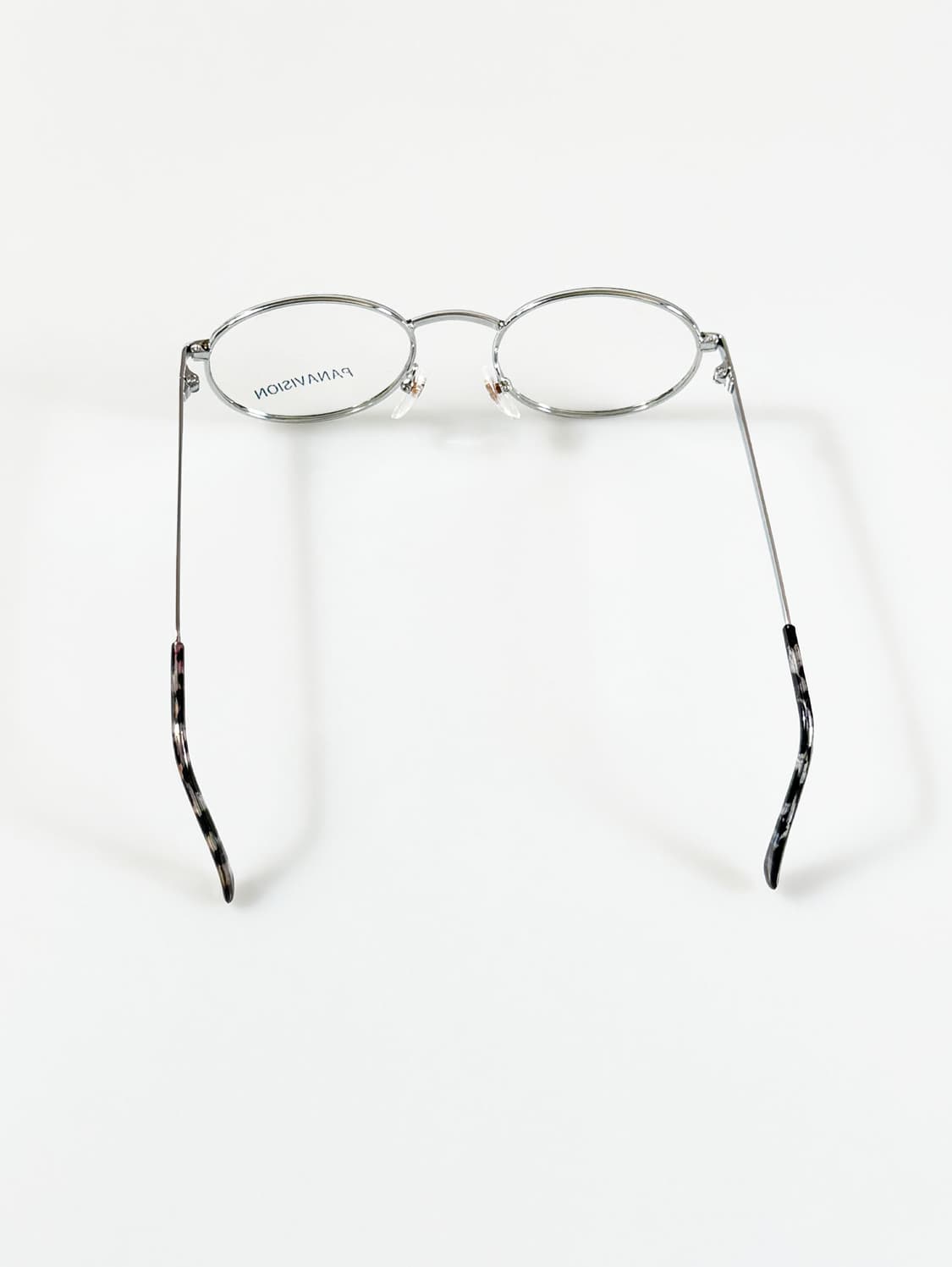 90s PANAVISION 실버 마블 라운드 콤비네이션 빈티지 안경 상품이미지5