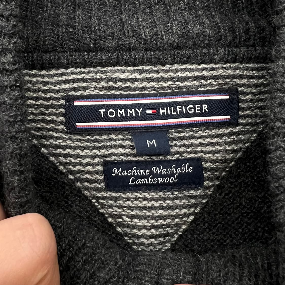 타미힐피거 울니트집업 r2816 상품이미지6