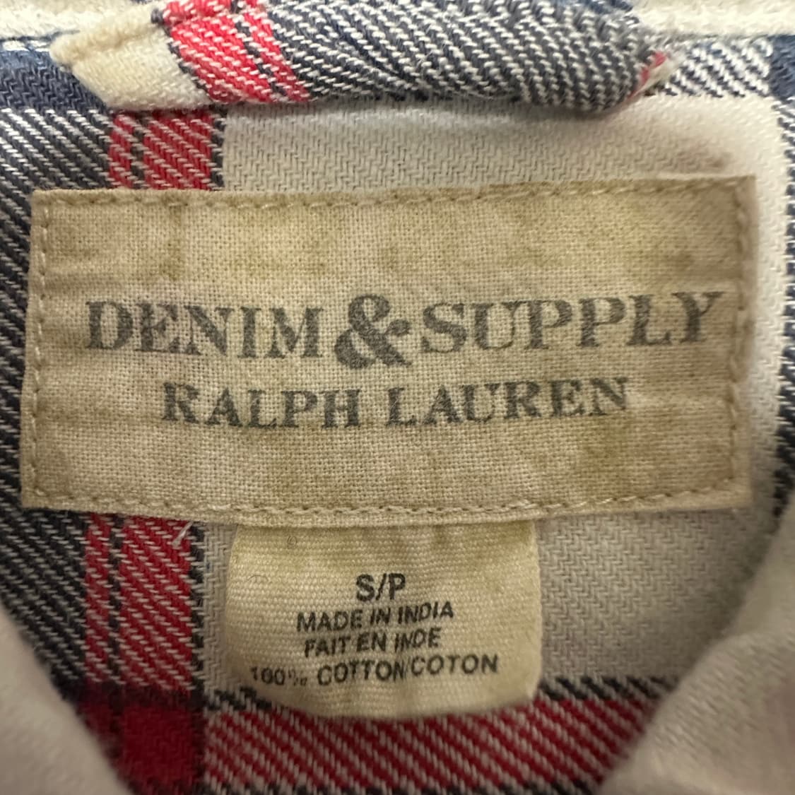 DENIM & SUPPLY check shirt 상품이미지4