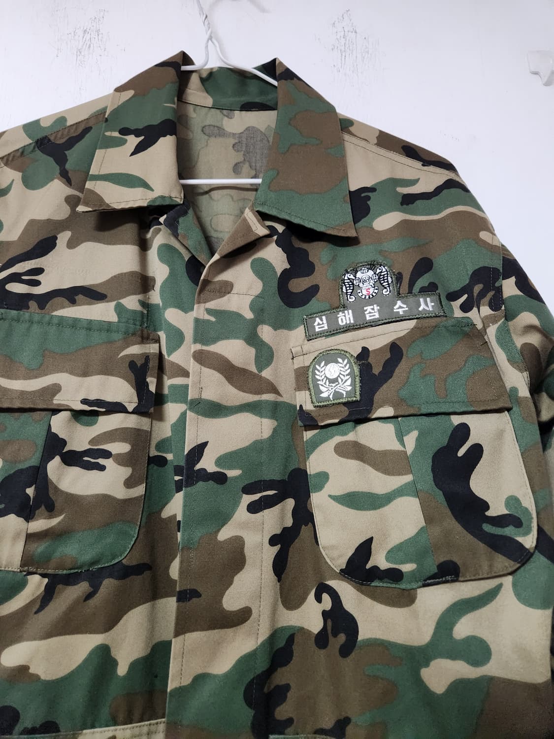 밀리터리 심해잠수사 자켓 L 상품이미지3