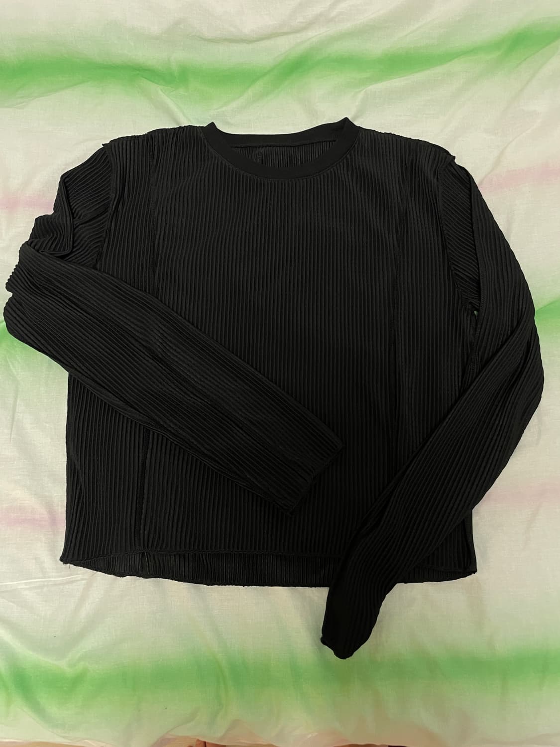 YYYY 버티컬 플리티드 롱슬리브 2SIZE 상품이미지1