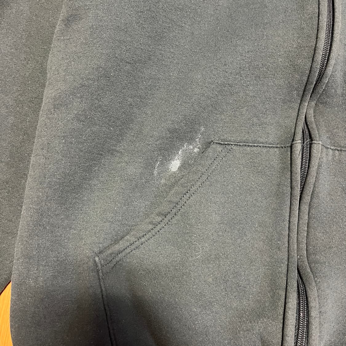 [XL] 90s 빈티지 러셀 후드집업 포레스트 그린 상품이미지4