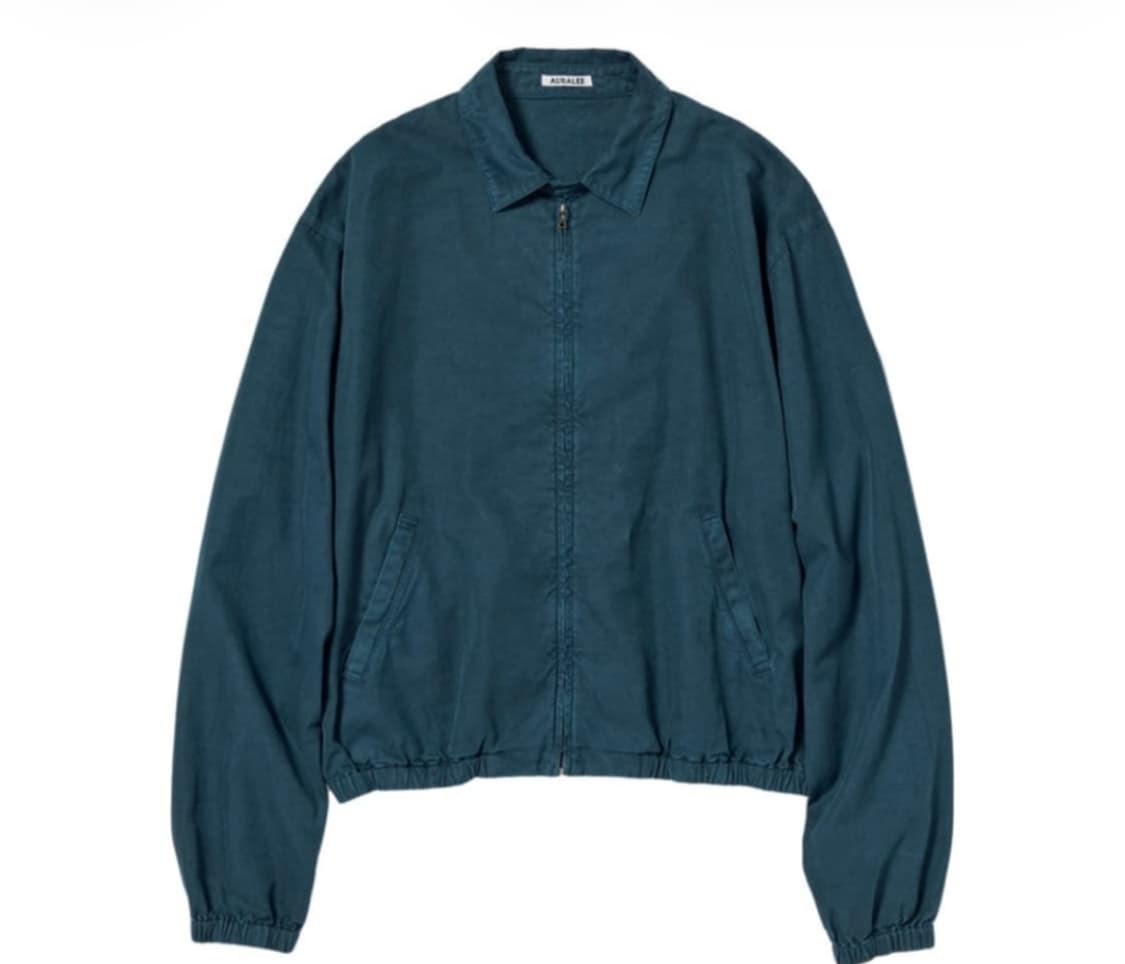 오라리 개버딘 스윙탑 블루5 상품이미지1