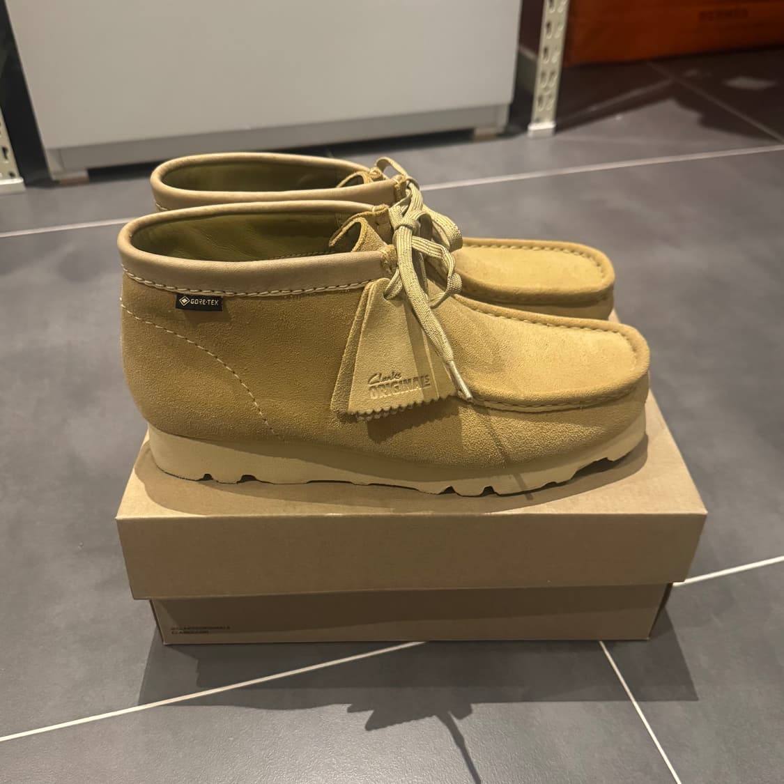 클락스 왈라비 고어텍스 메이플 부츠 상품이미지2