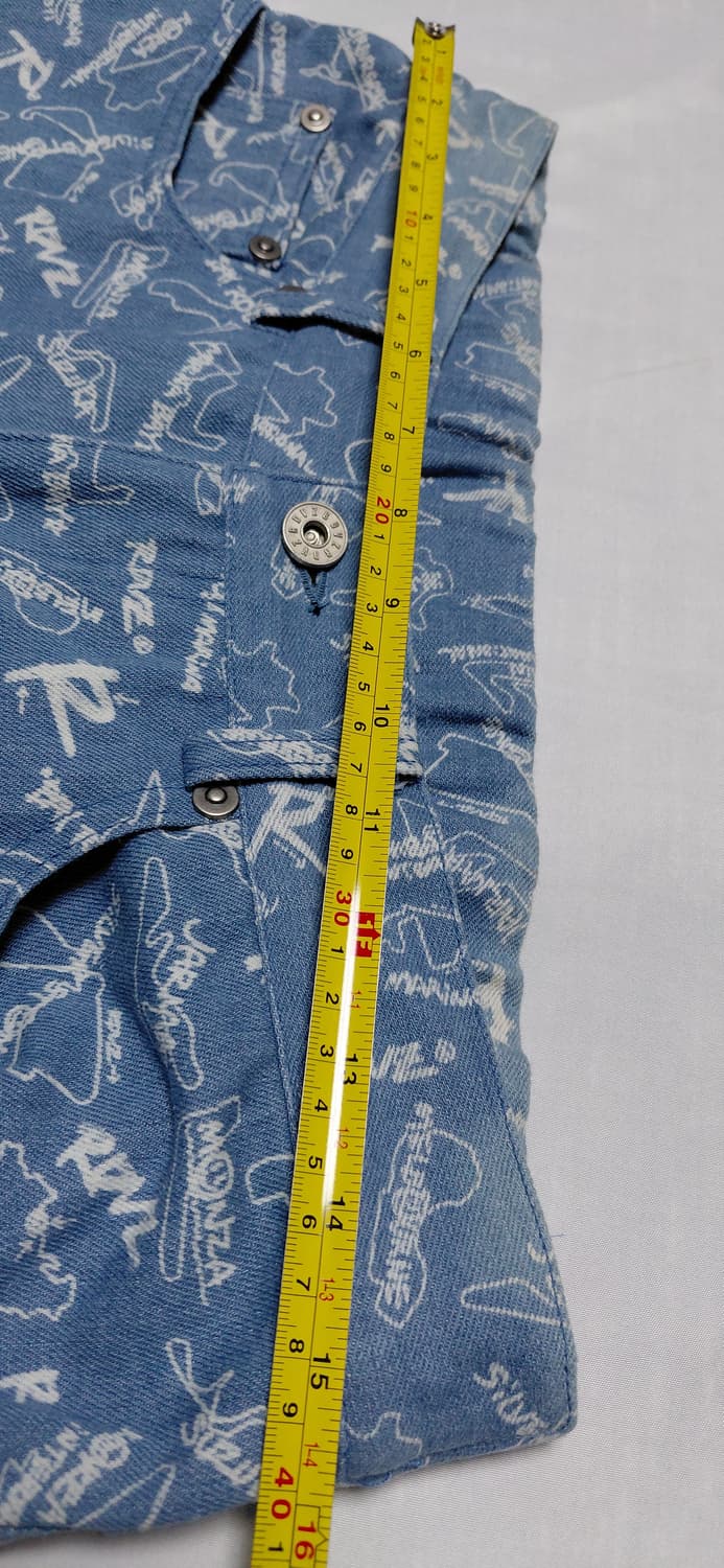 RDVZ  로고 프린트 데님 팬츠  30~32 (무료배송) 상품이미지9