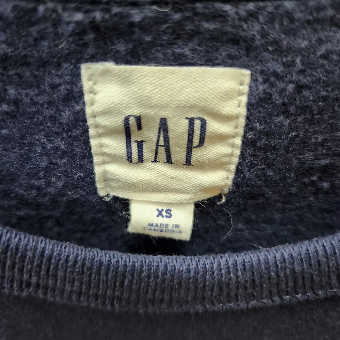 GAP 갭 빅로고 맨투맨 XS(M) 상품이미지5