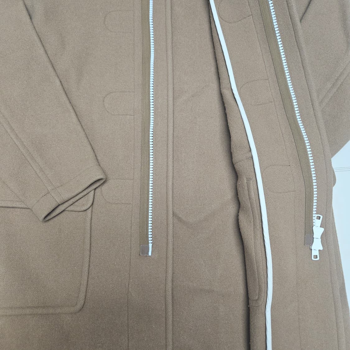 [무료배송, S급] 오르치발 울 후드 롱 코트 (사이즈 M~L) 상품이미지4