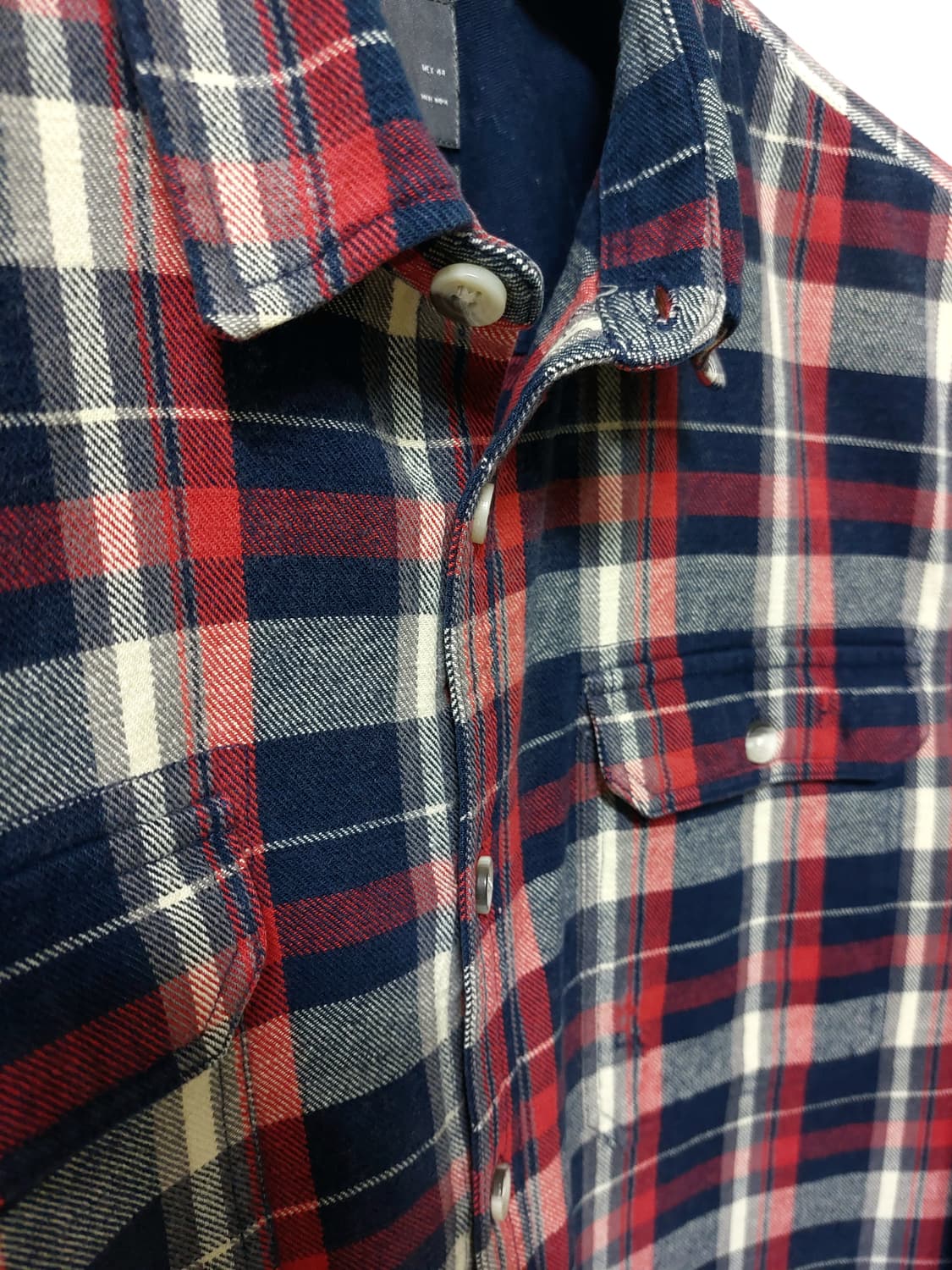 ZARA 자라 플란넬 셔츠 105 상품이미지3