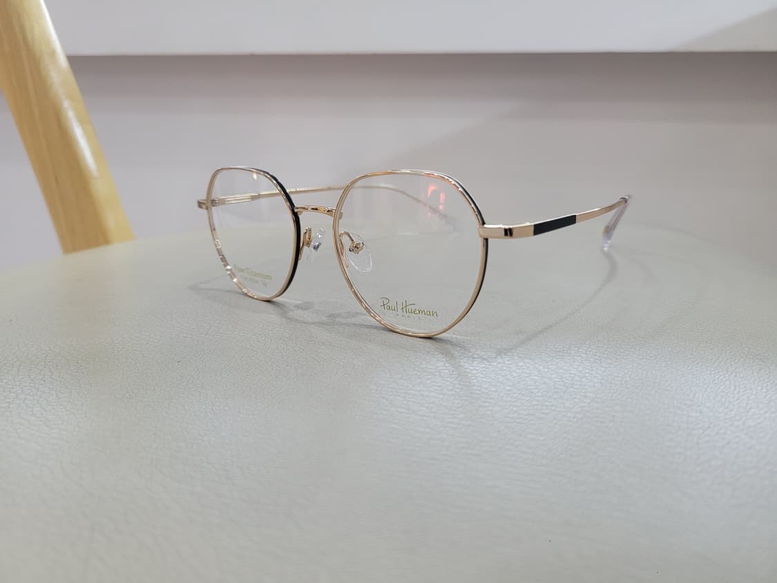 폴휴먼안경(PHF422A 골드육각)퓨어티탄초경량 상품이미지8