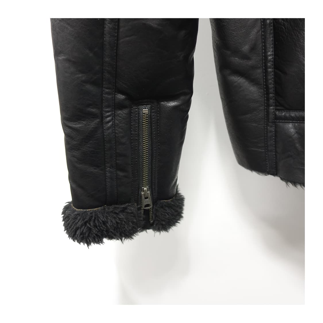 DANKE SCHON 당케쉐인 오버사이즈드 무스탕 자켓 상품이미지7