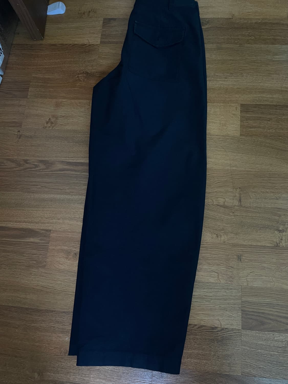 유니클로 커브드 팬츠 네이비 s 상품이미지4