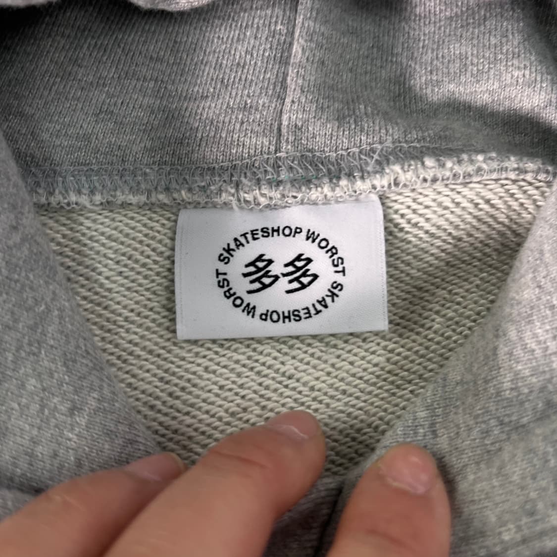 100 다다이즘 워스트 스케이트샵 후드티 상품이미지4