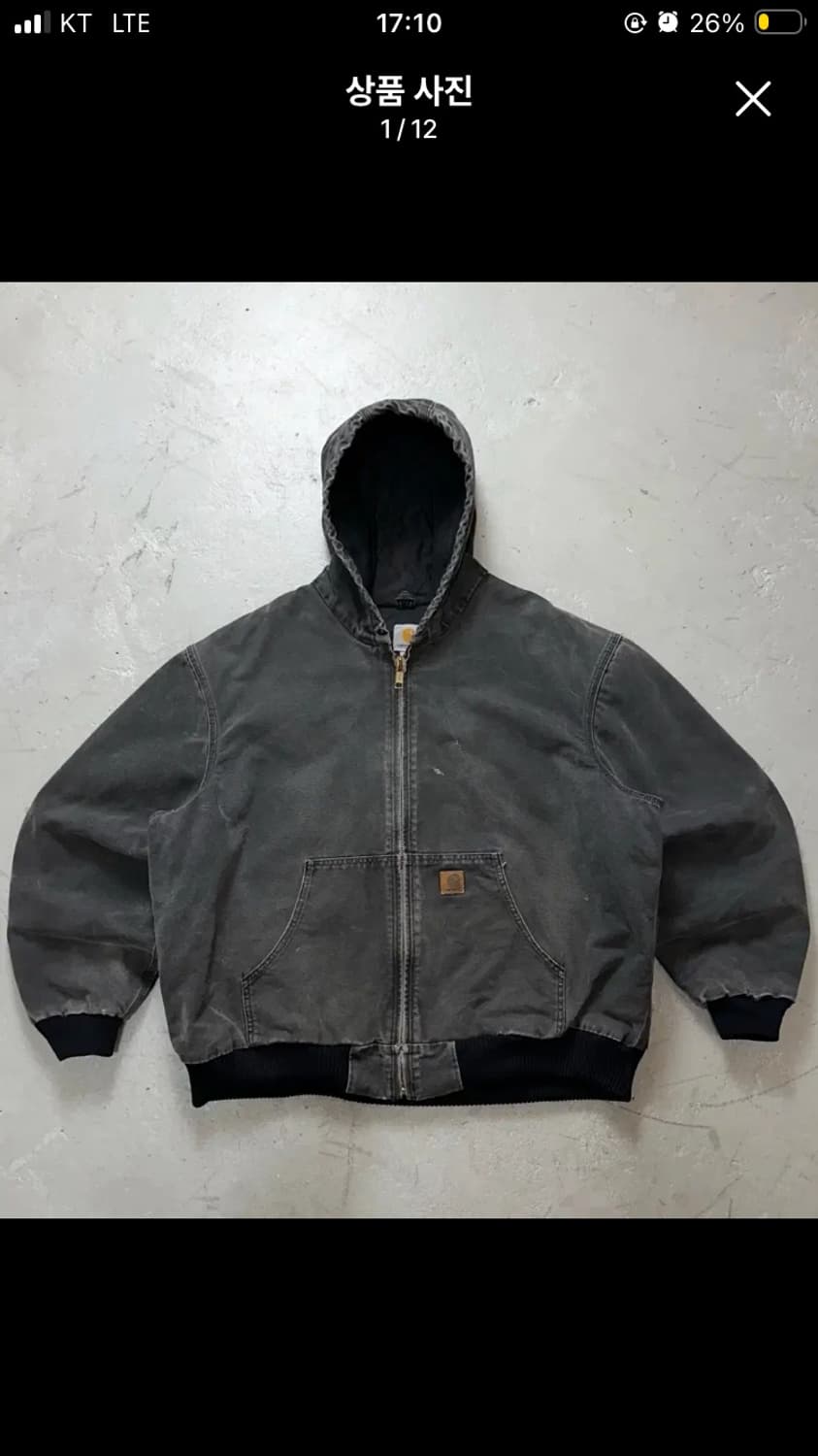 칼하트 j130 BLK 2XL 상품이미지1