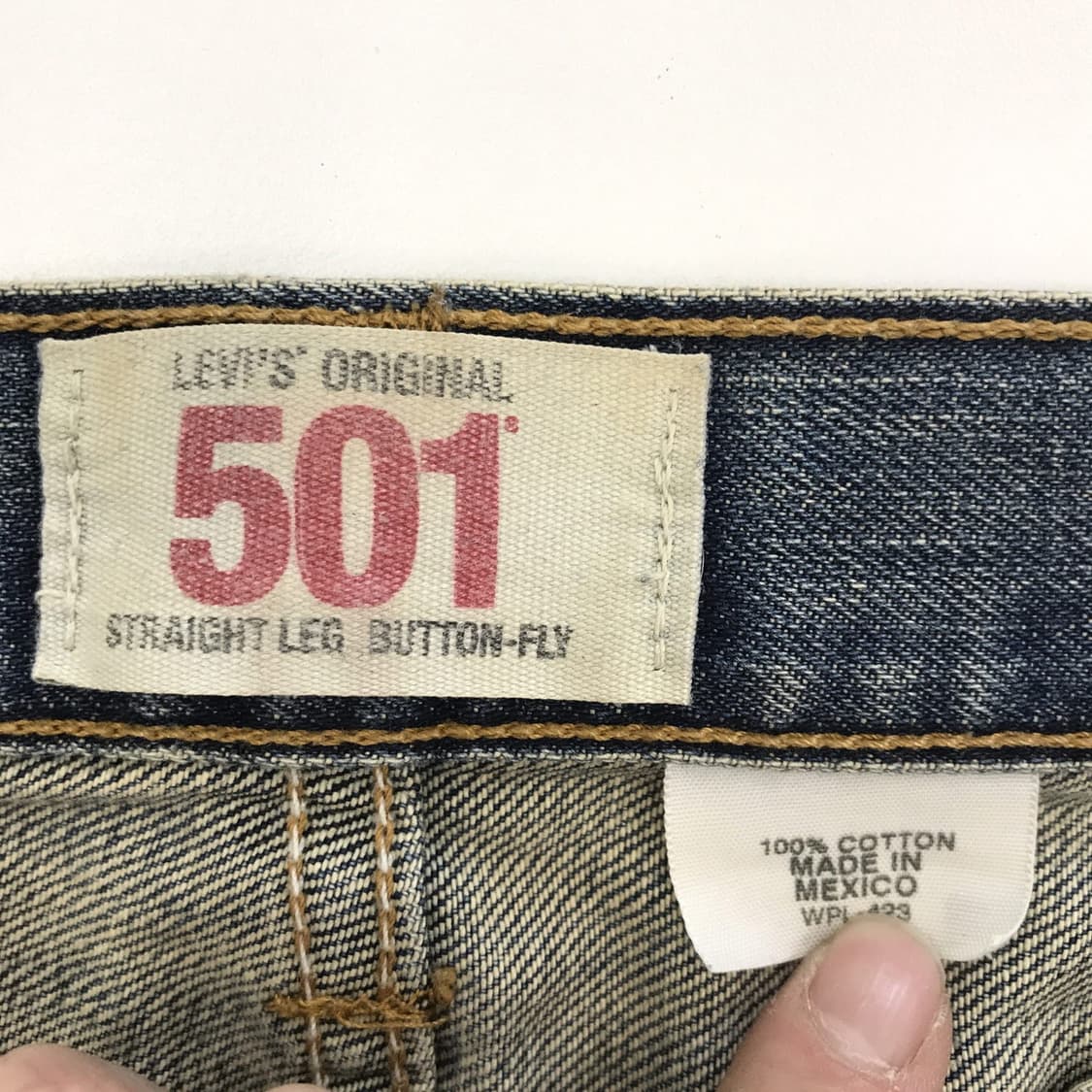 리바이스 00s 501 멕시코 데님 청바지 [31x30] 상품이미지5