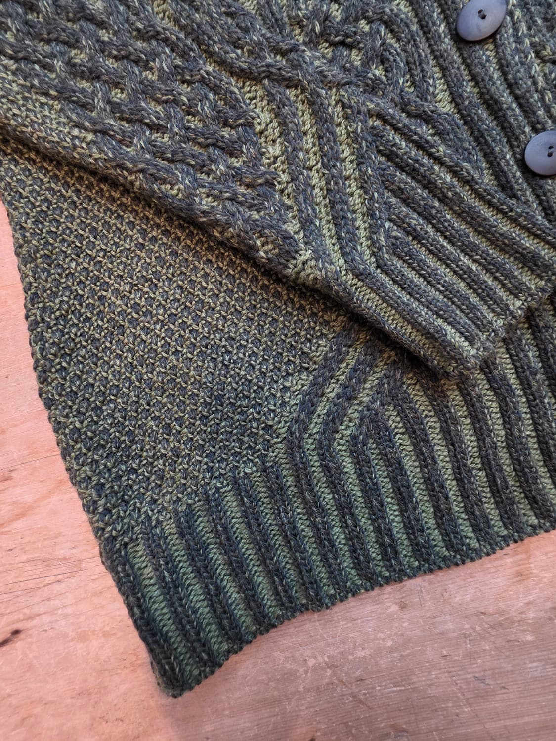 aran crafts fisherman cardigan 상품이미지4