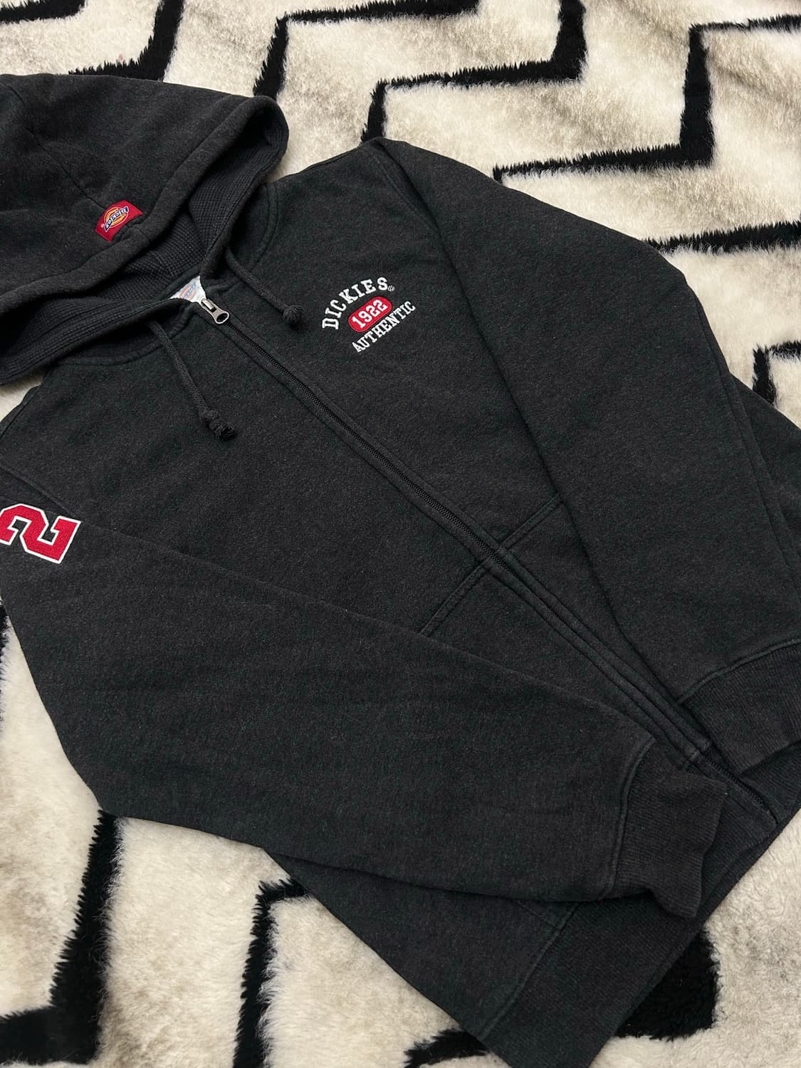 [XS]디키즈 후드집업/챠콜/기모 상품이미지2