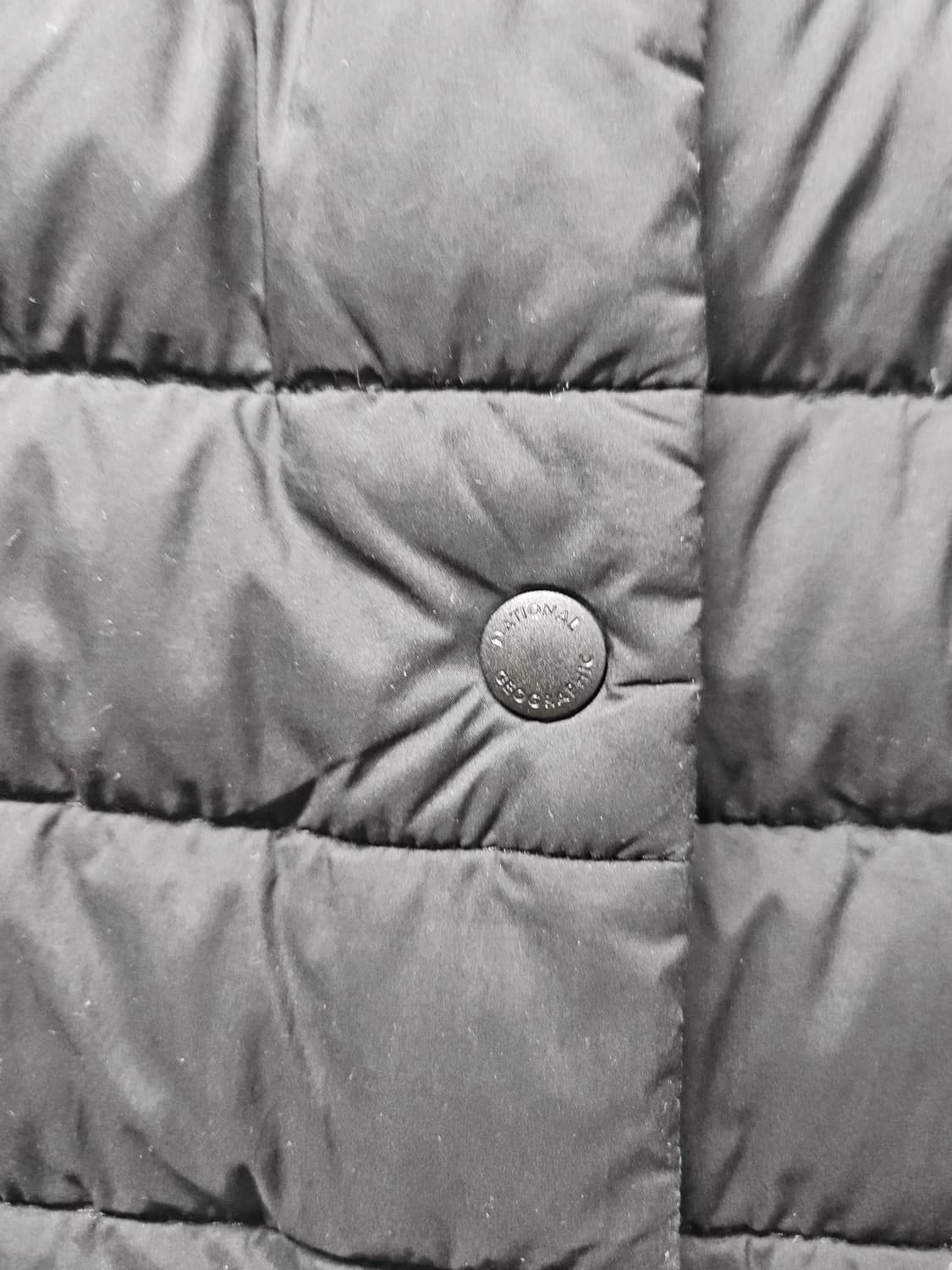 내셔널 지오그래픽 구스다운 블랙 경량패딩 S 상품이미지4