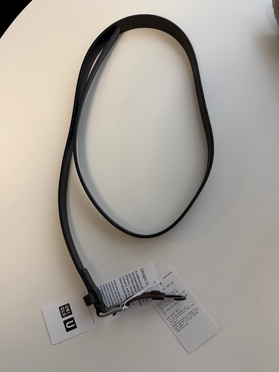 유니클로u 내로우 벨트 브라운 M 상품이미지2