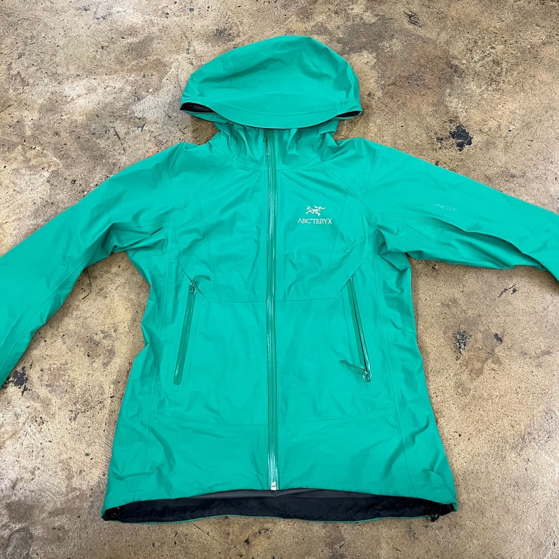 [정품/S] 아크테릭스 고어텍스 자켓 그린 b18 상품이미지3