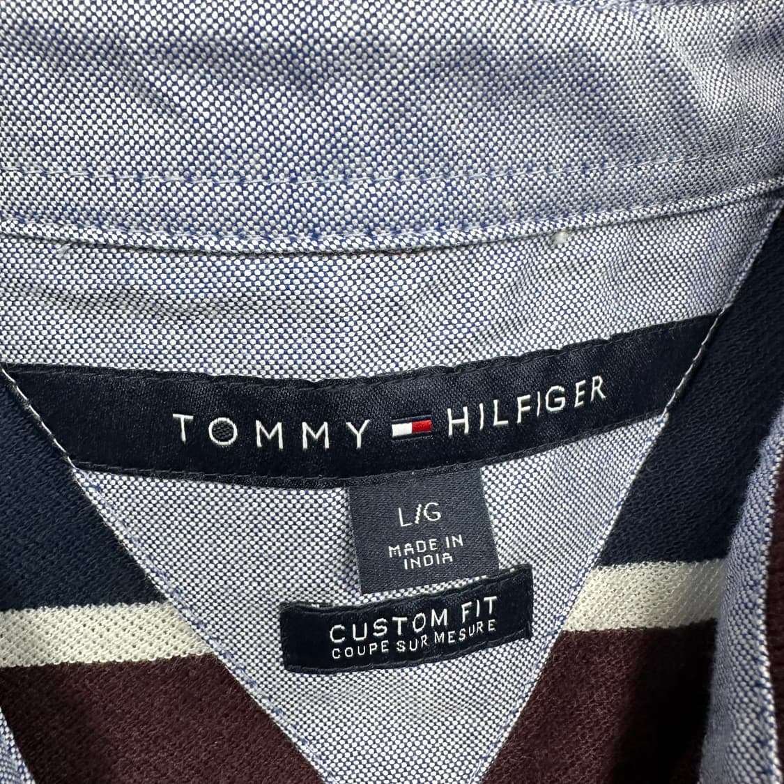 ✨ (만원 빈티지) 타미 힐피거 카라 반팔티 상품이미지3