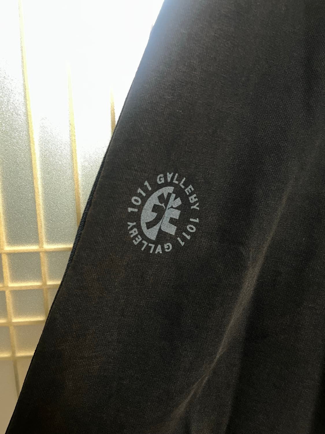 [4]폴리테루 퍼티그 스웻팬츠 블리치드블랙 상품이미지3